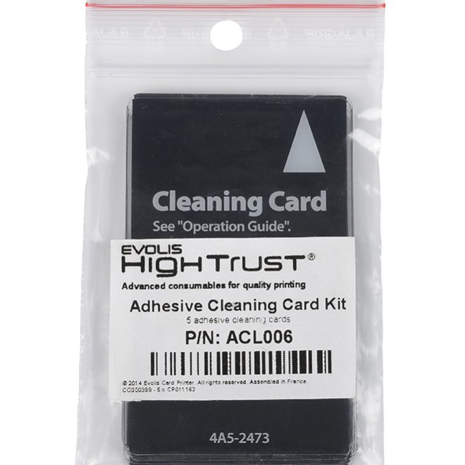 Evolis Cleaning Card